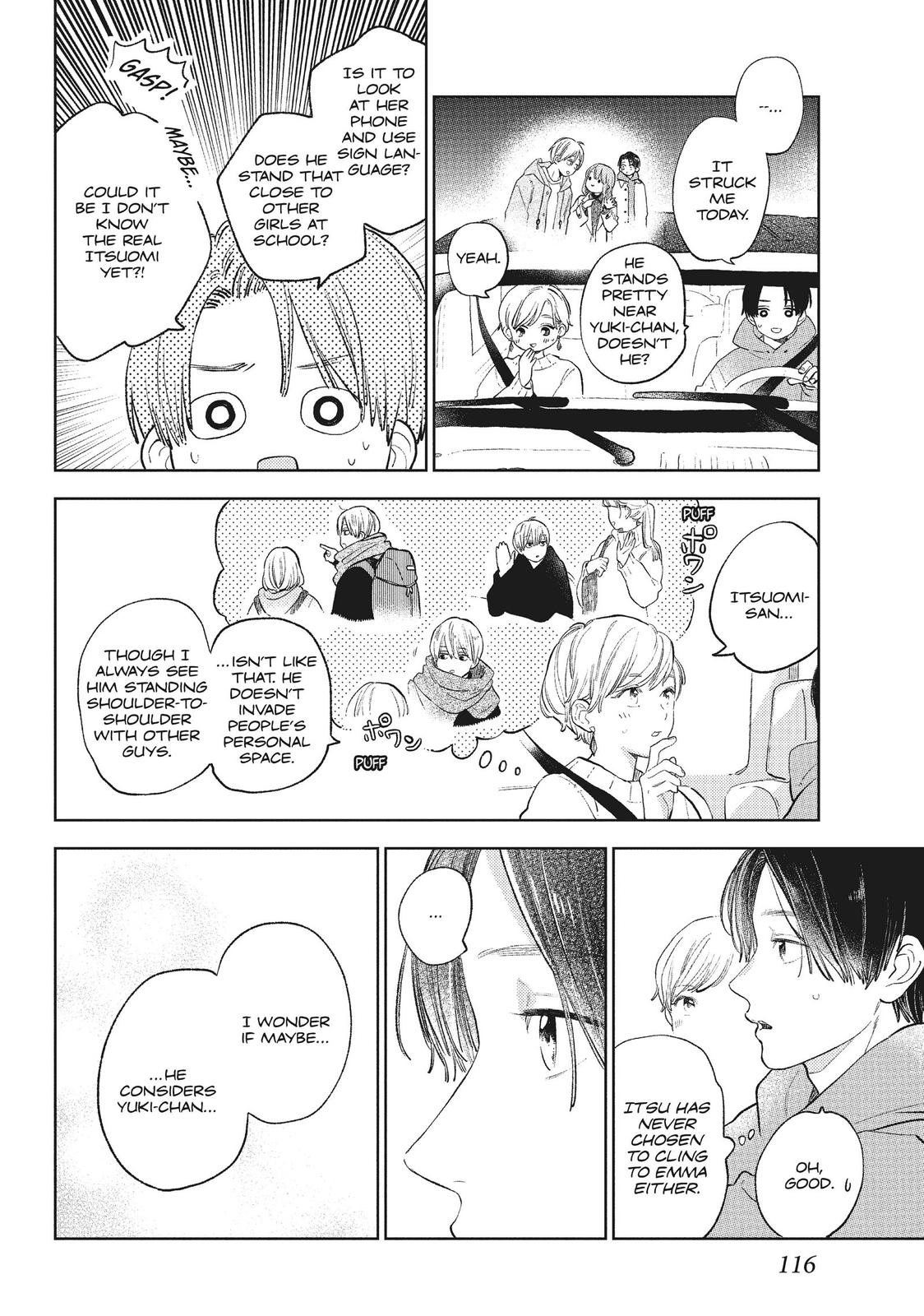 Read A Sign of Affection Manga Online