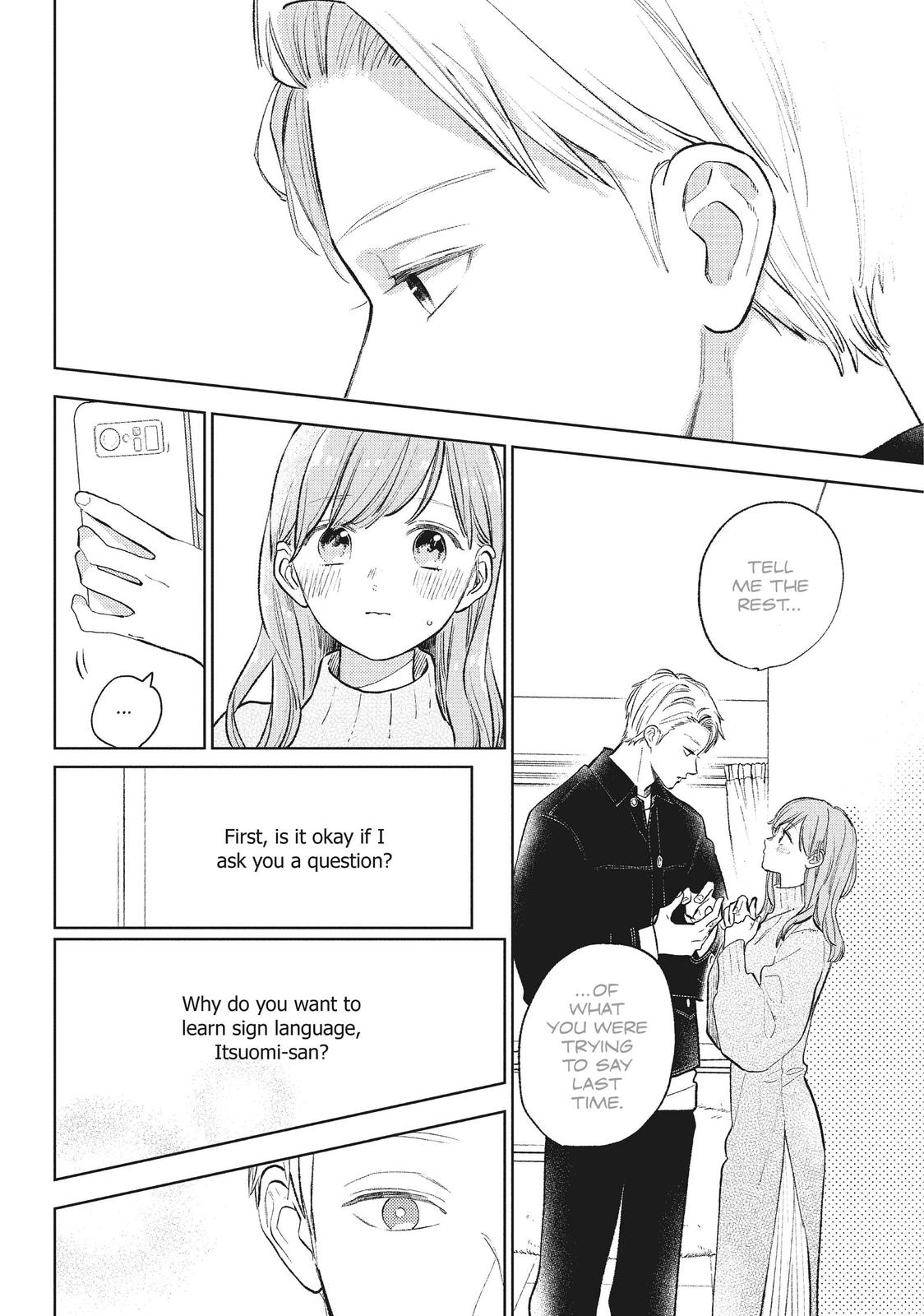 Read A Sign of Affection Manga Online