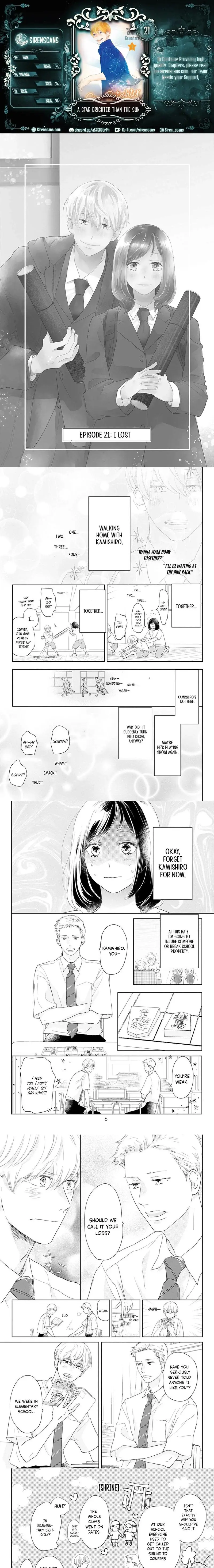Read A Star Brighter Than the Sun Manga Online
