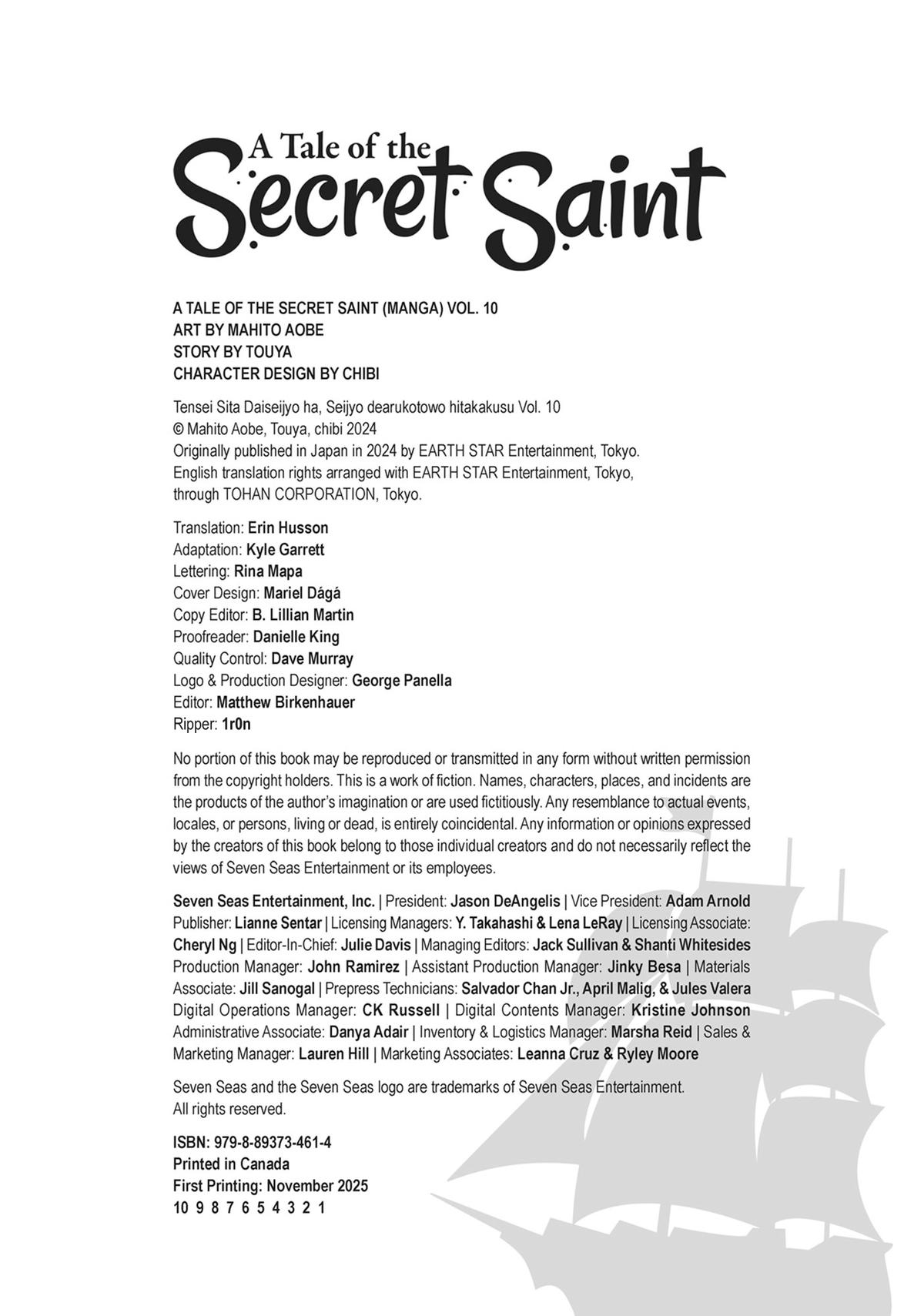 Read A Tale of the Secret Saint Manga Online