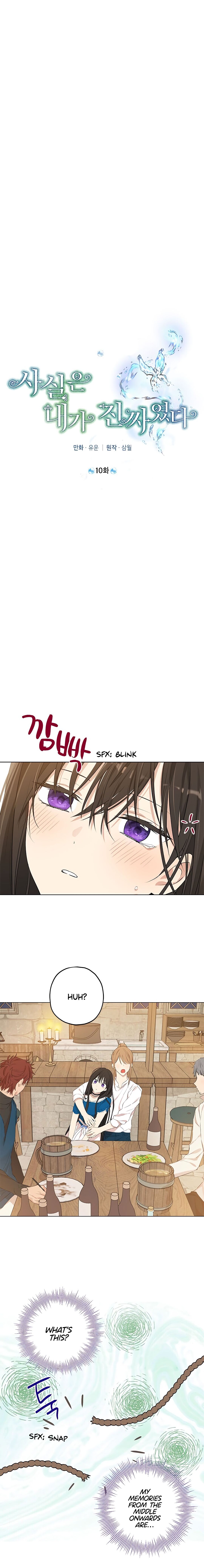 Read Actually I Was the Real One Manga Online
