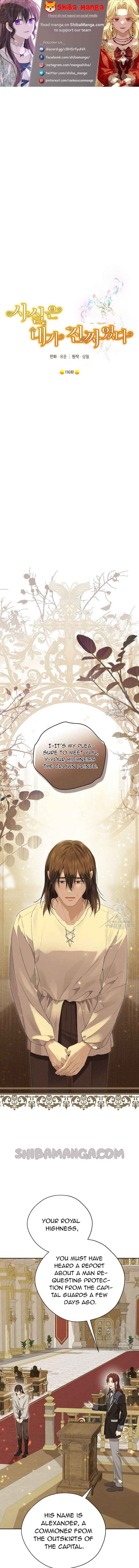 Read Actually I Was the Real One Manga Online