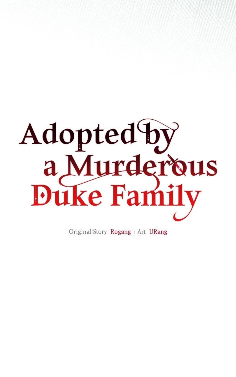 Read Adopted by a Murderous Duke Family Manga Online