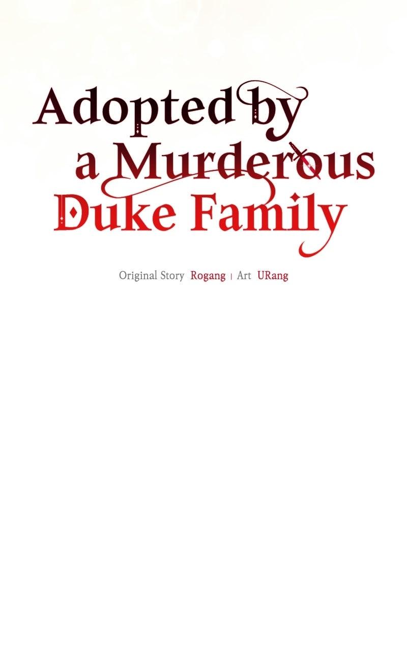 Read Adopted by a Murderous Duke Family Manga Online