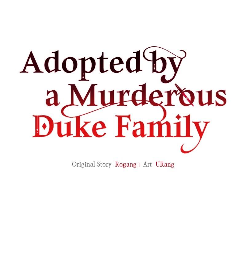 Read Adopted by a Murderous Duke Family Manga Online