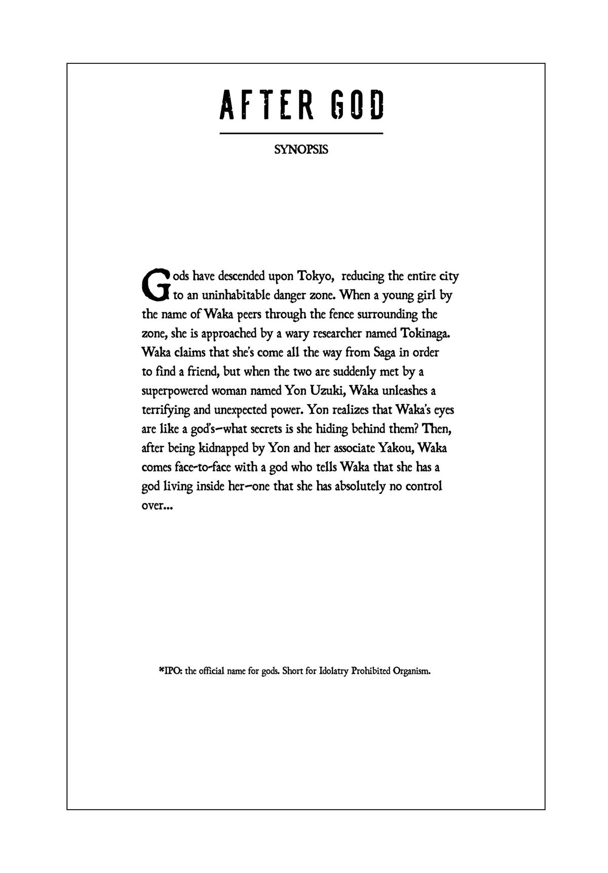 Read After God Manga Online