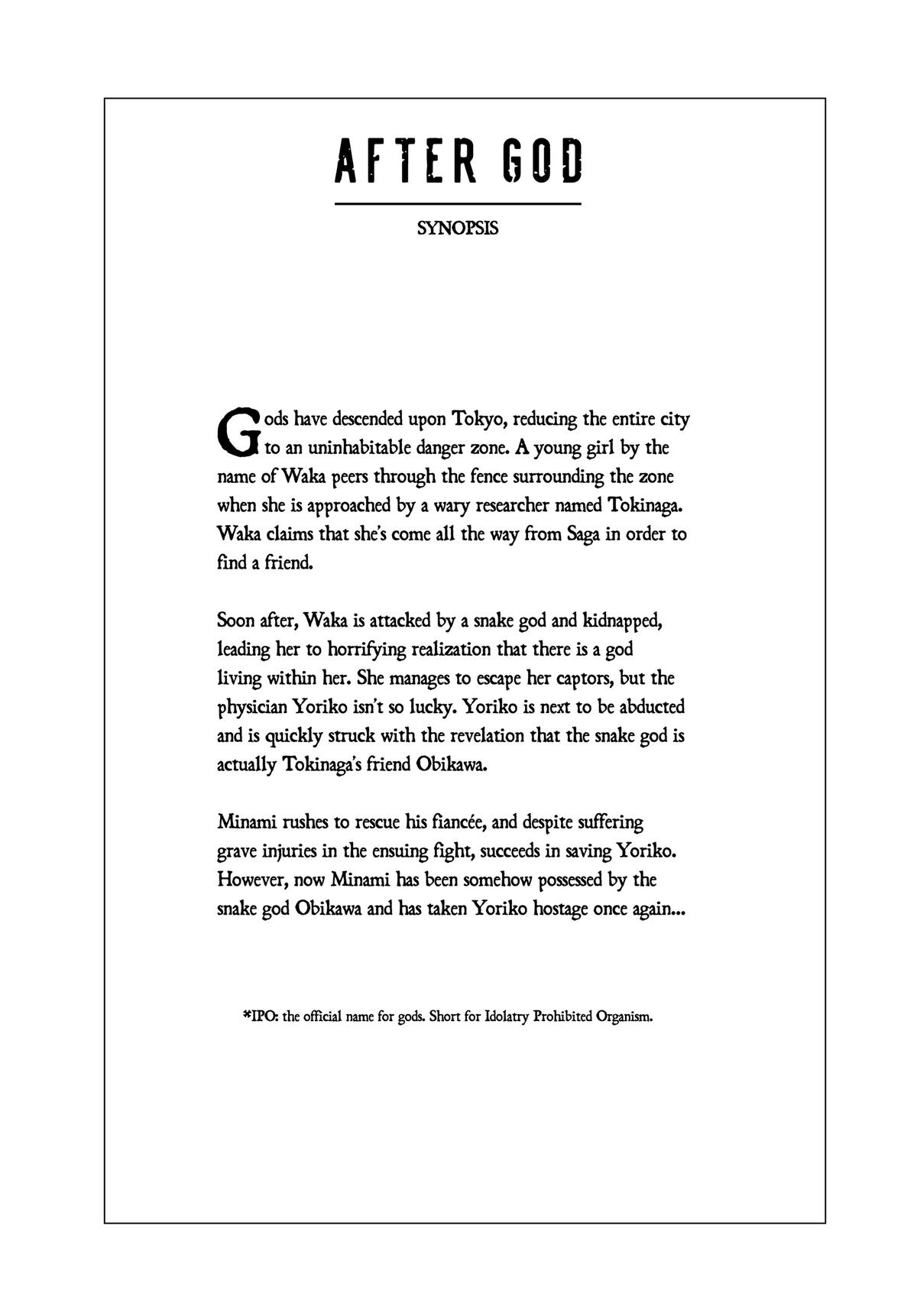 Read After God Manga Online