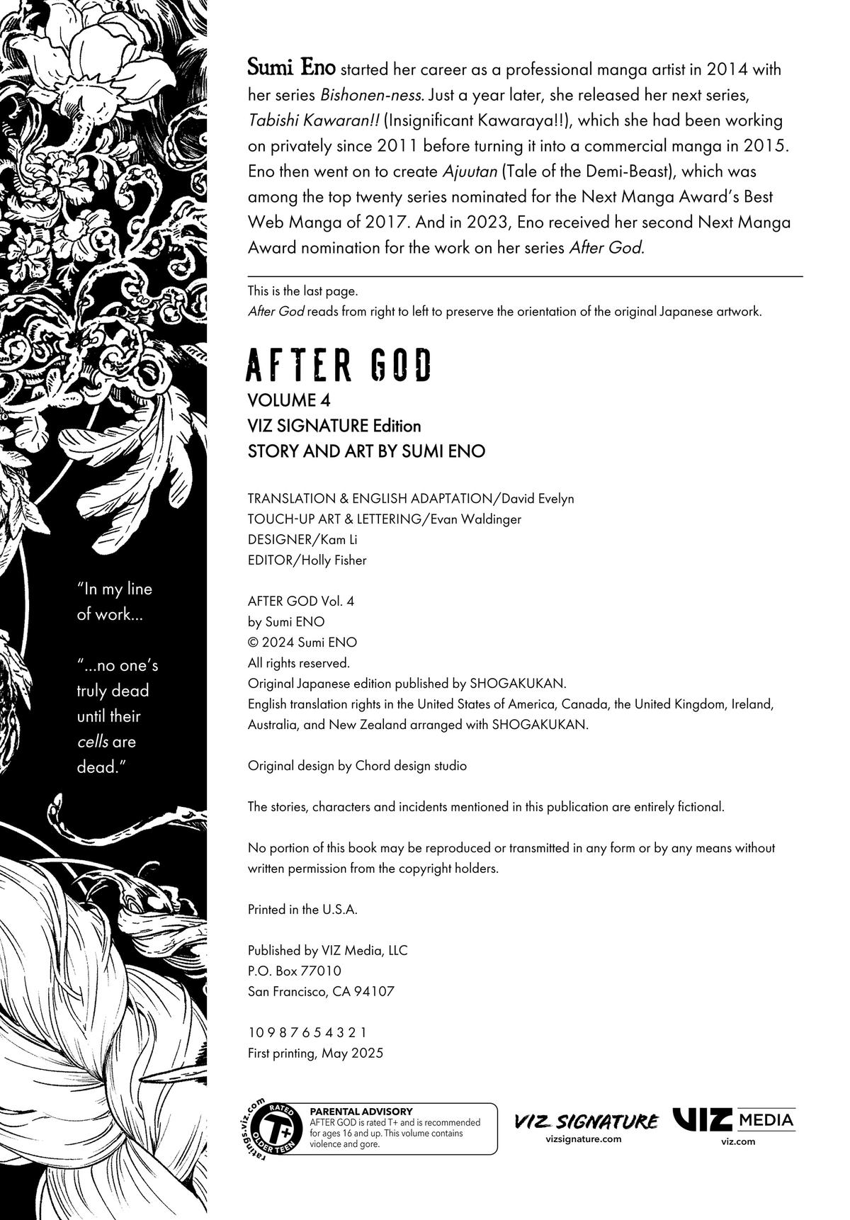 Read After God Manga Online