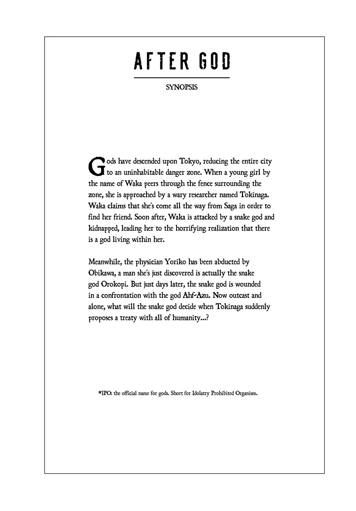 Read After God Manga Online