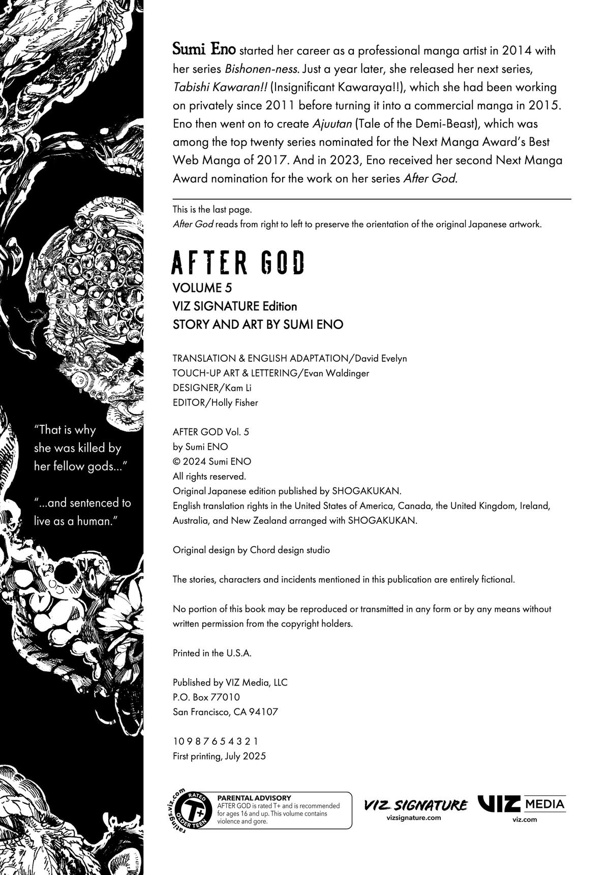 Read After God Manga Online
