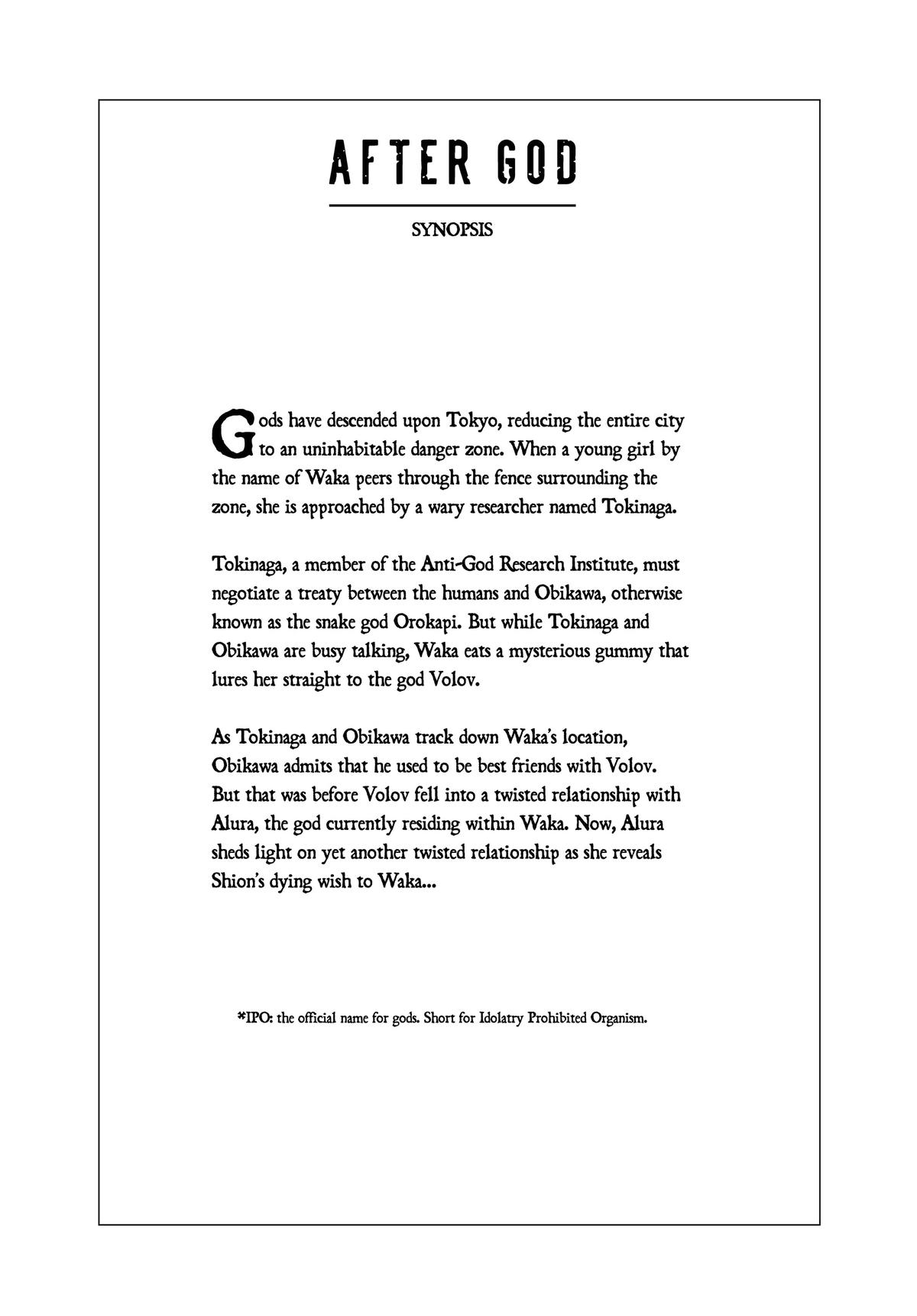 Read After God Manga Online