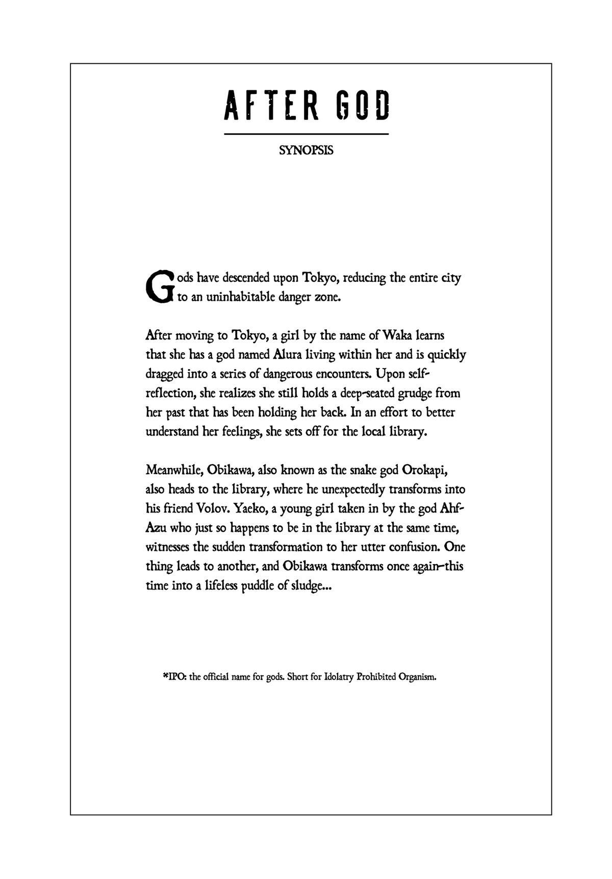 Read After God Manga Online