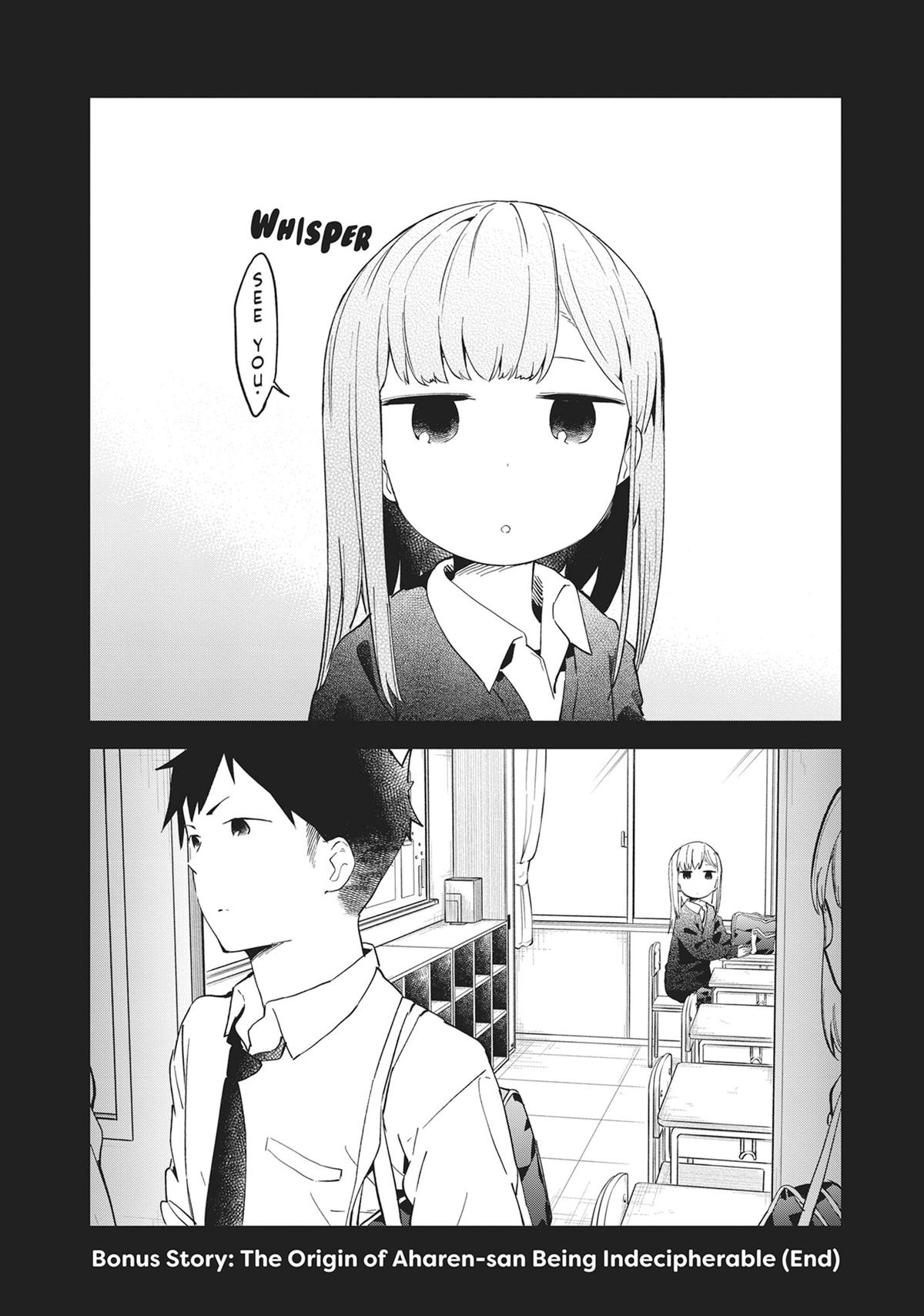 Read Aharen-san is Indecipherable Manga Online