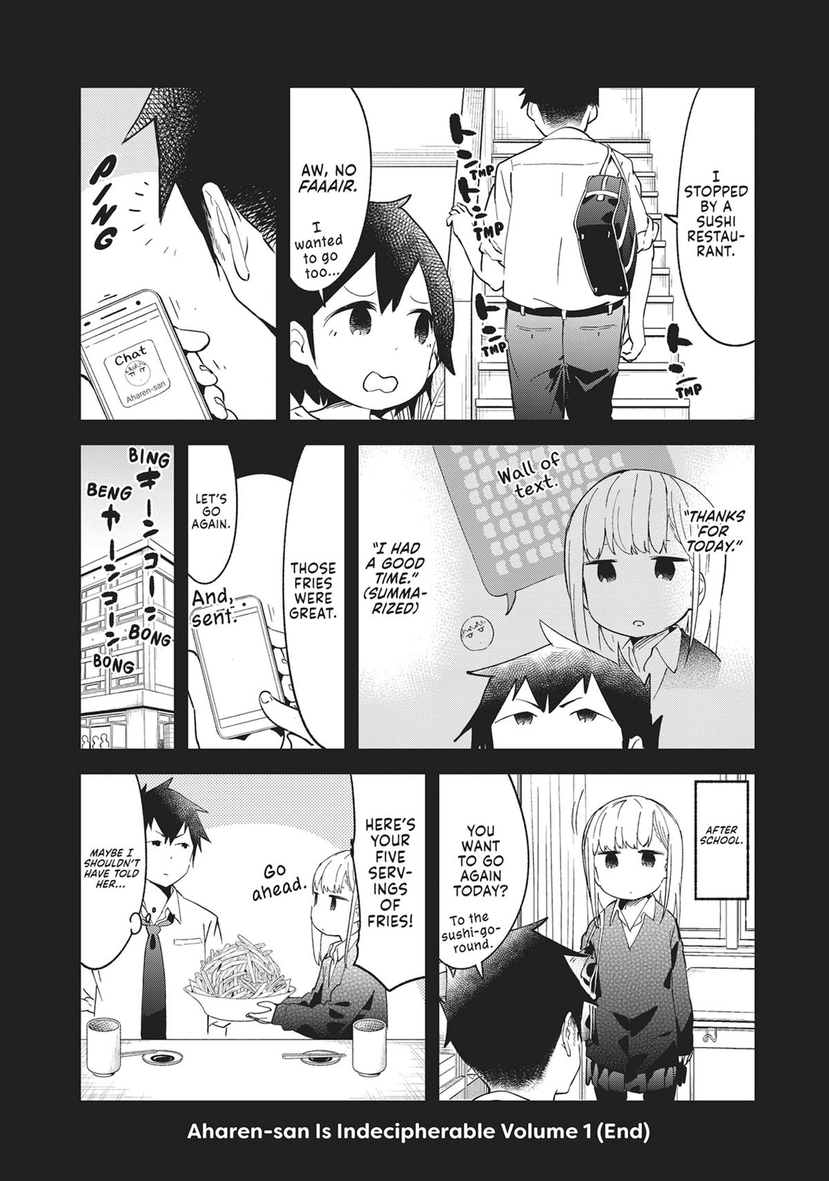 Read Aharen-san is Indecipherable Manga Online