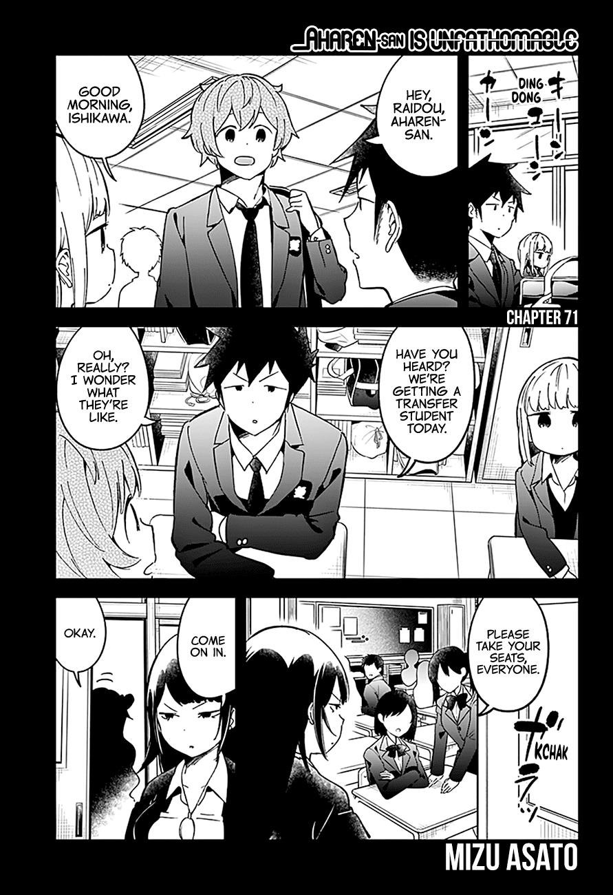 Read Aharen-san is Indecipherable Manga Online