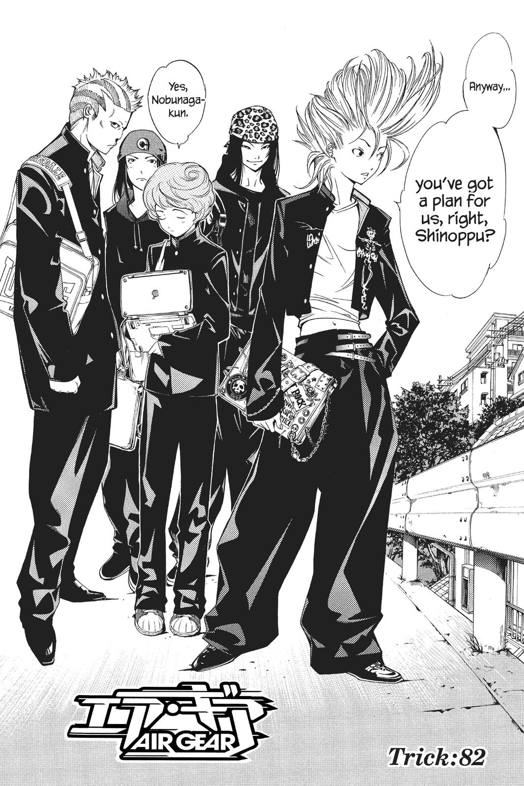 Read Air Gear Manga Online