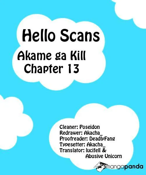 Read Akame Ga Kill! Manga Online