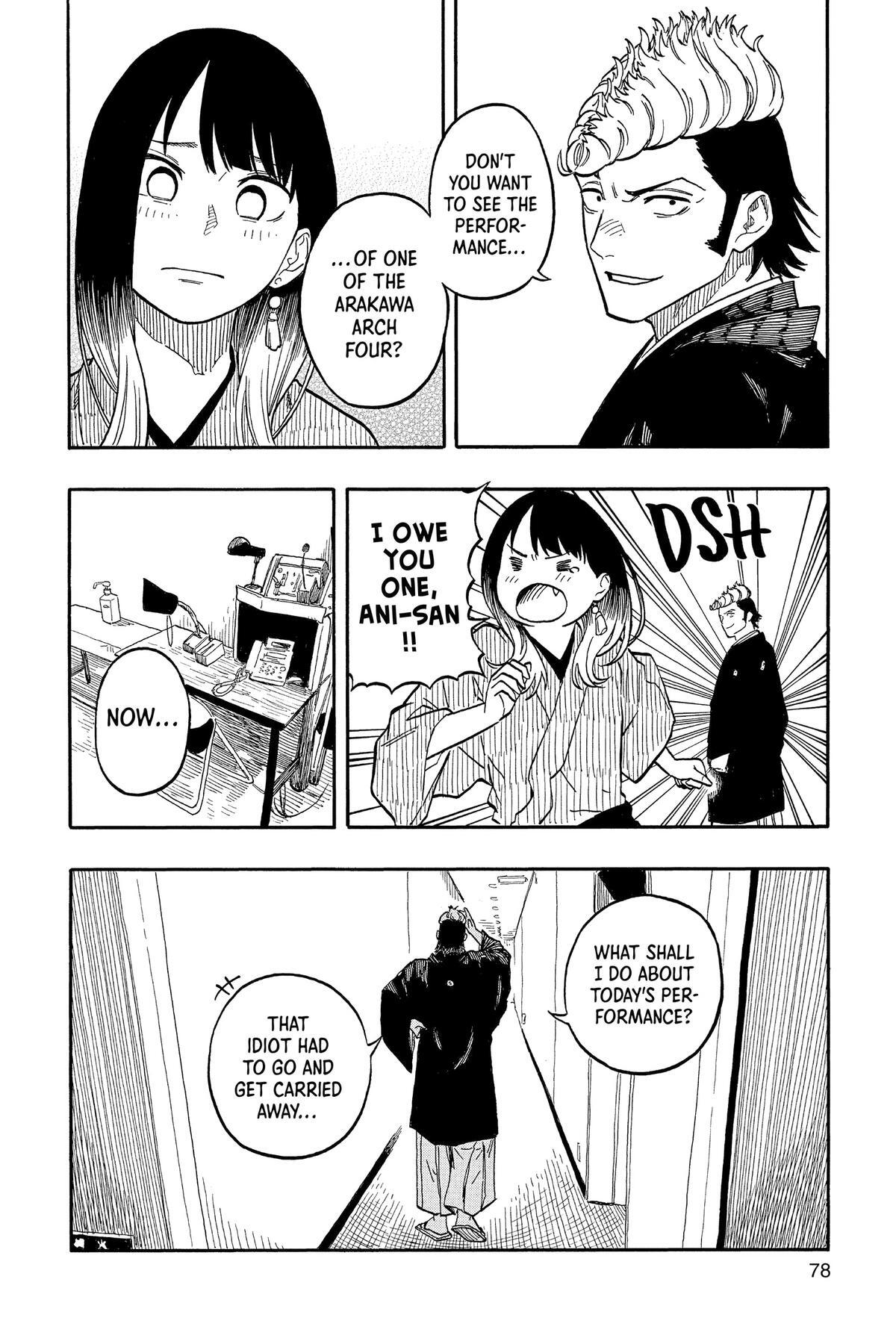 Read Akane banashi Manga Online