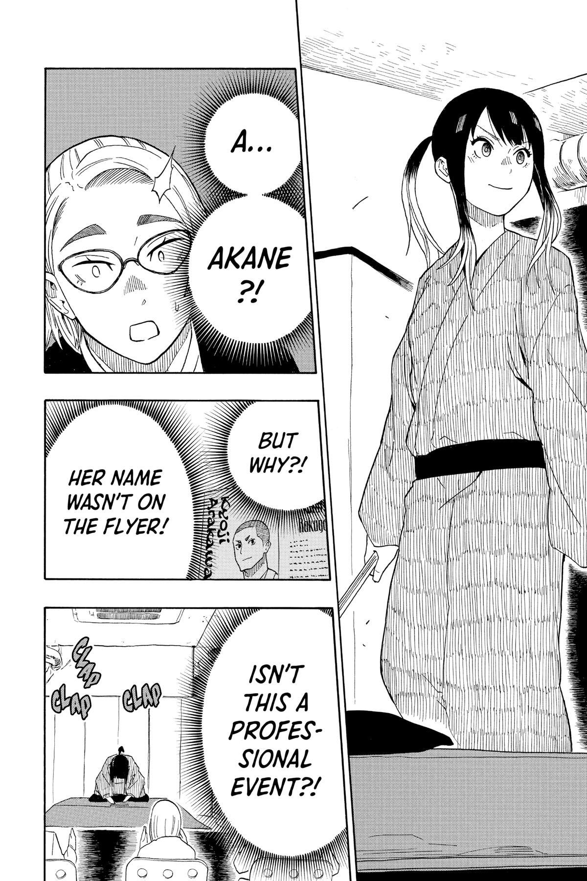 Read Akane banashi Manga Online