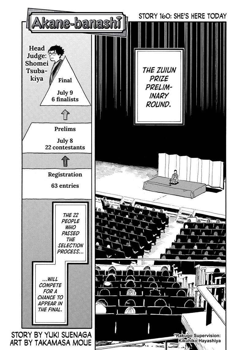 Read Akane banashi Manga Online