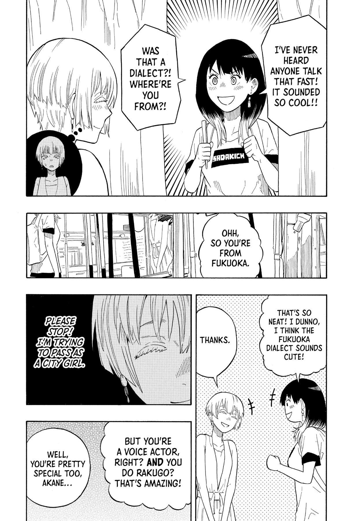 Read Akane banashi Manga Online