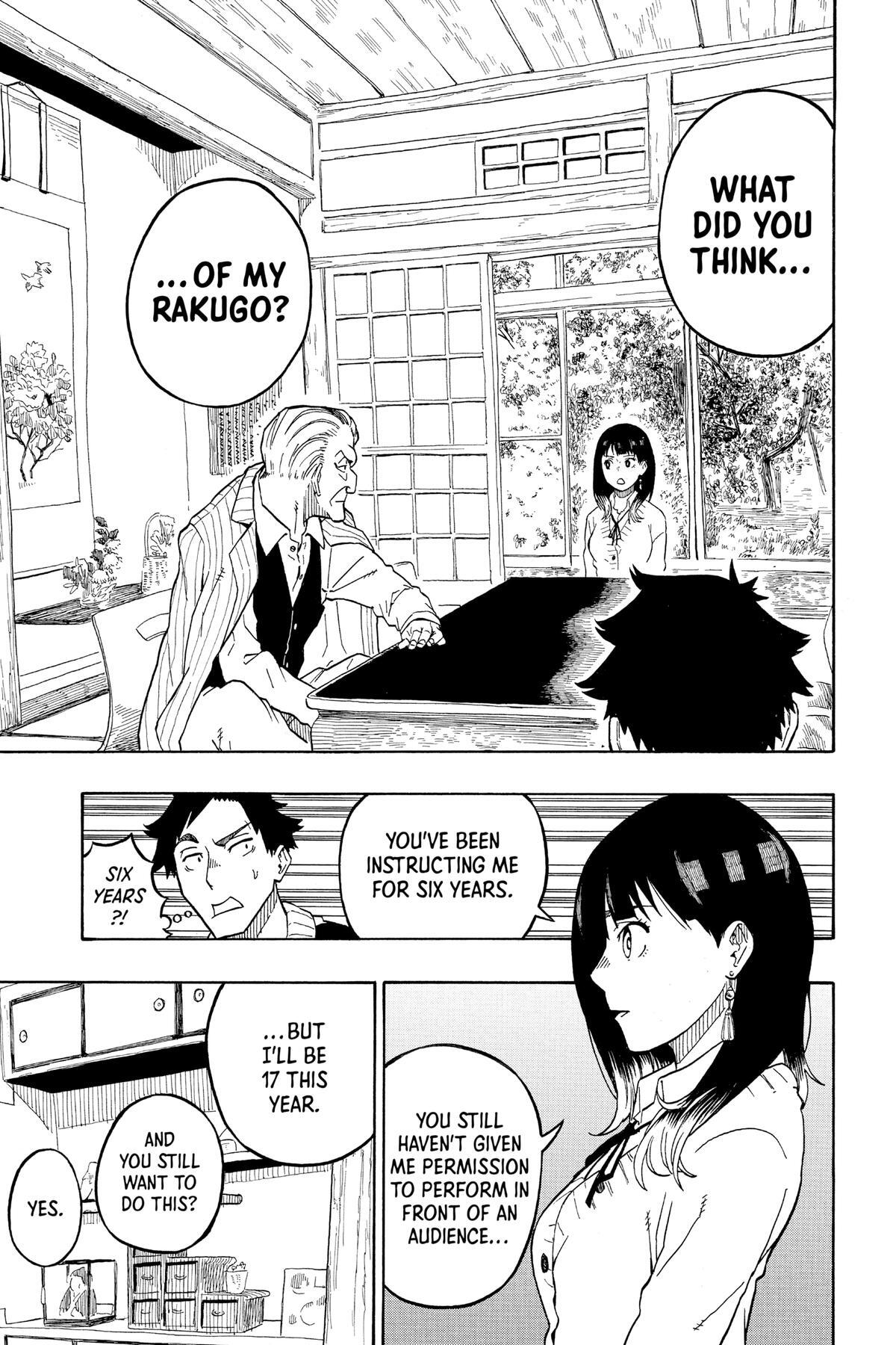 Read Akane banashi Manga Online