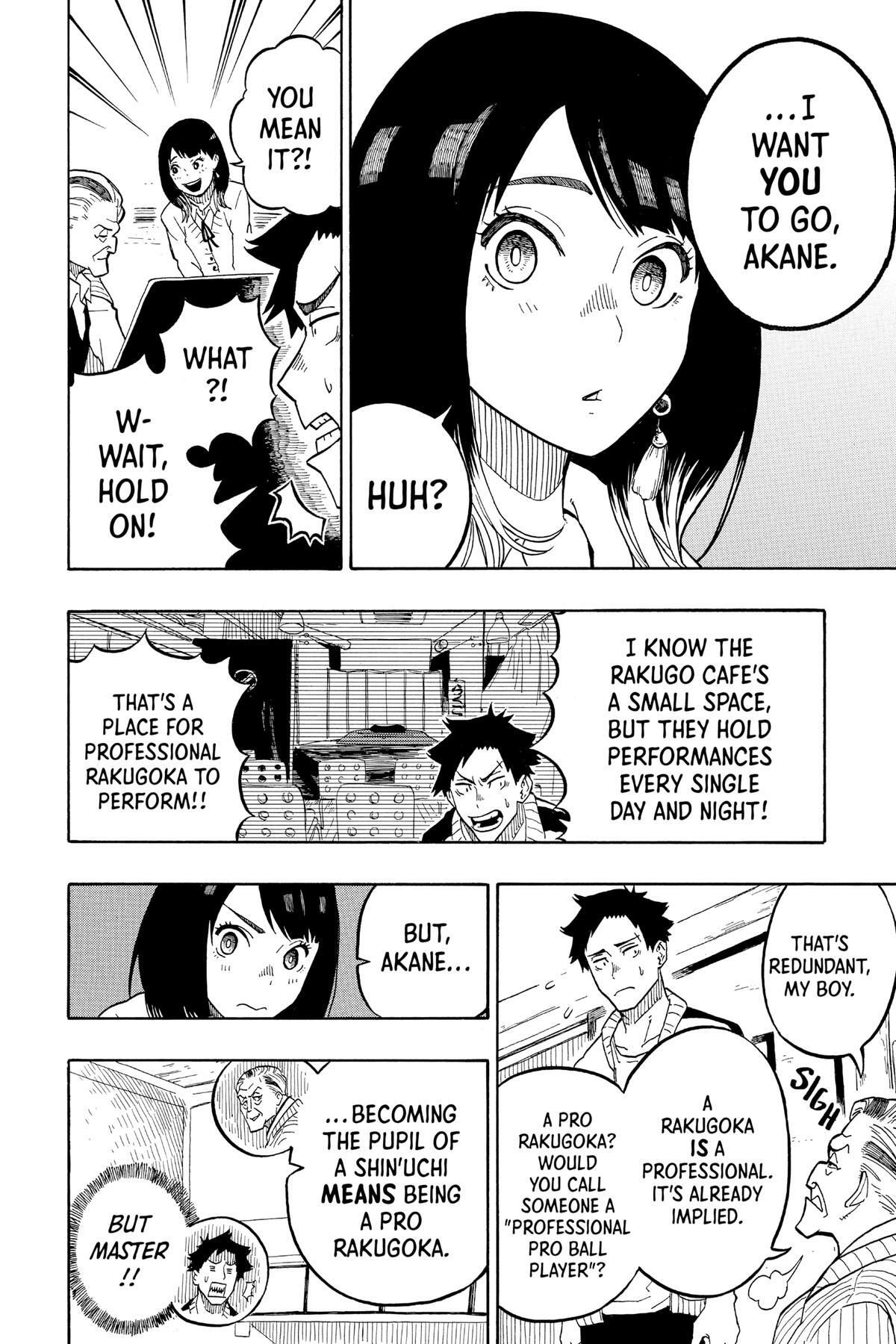 Read Akane banashi Manga Online
