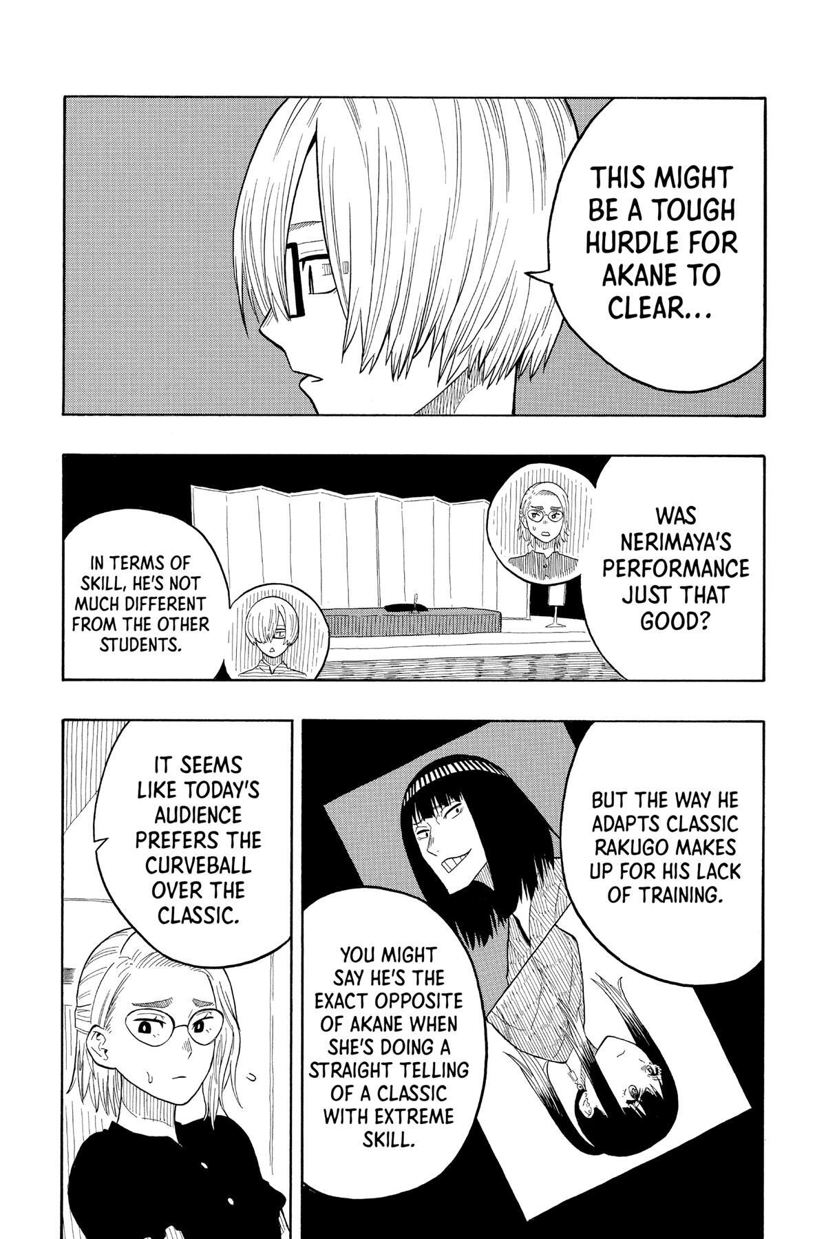 Read Akane banashi Manga Online
