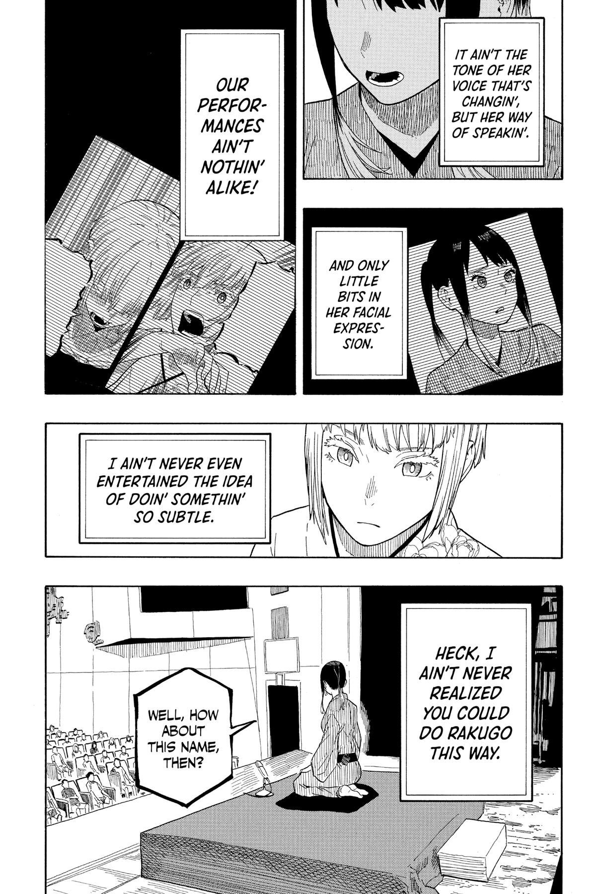 Read Akane banashi Manga Online