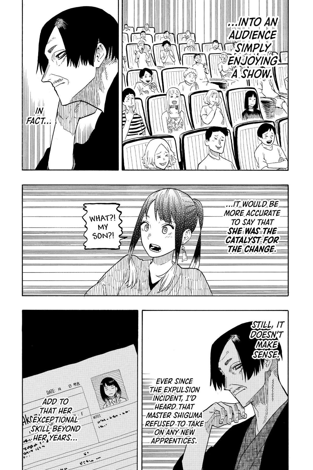 Read Akane banashi Manga Online