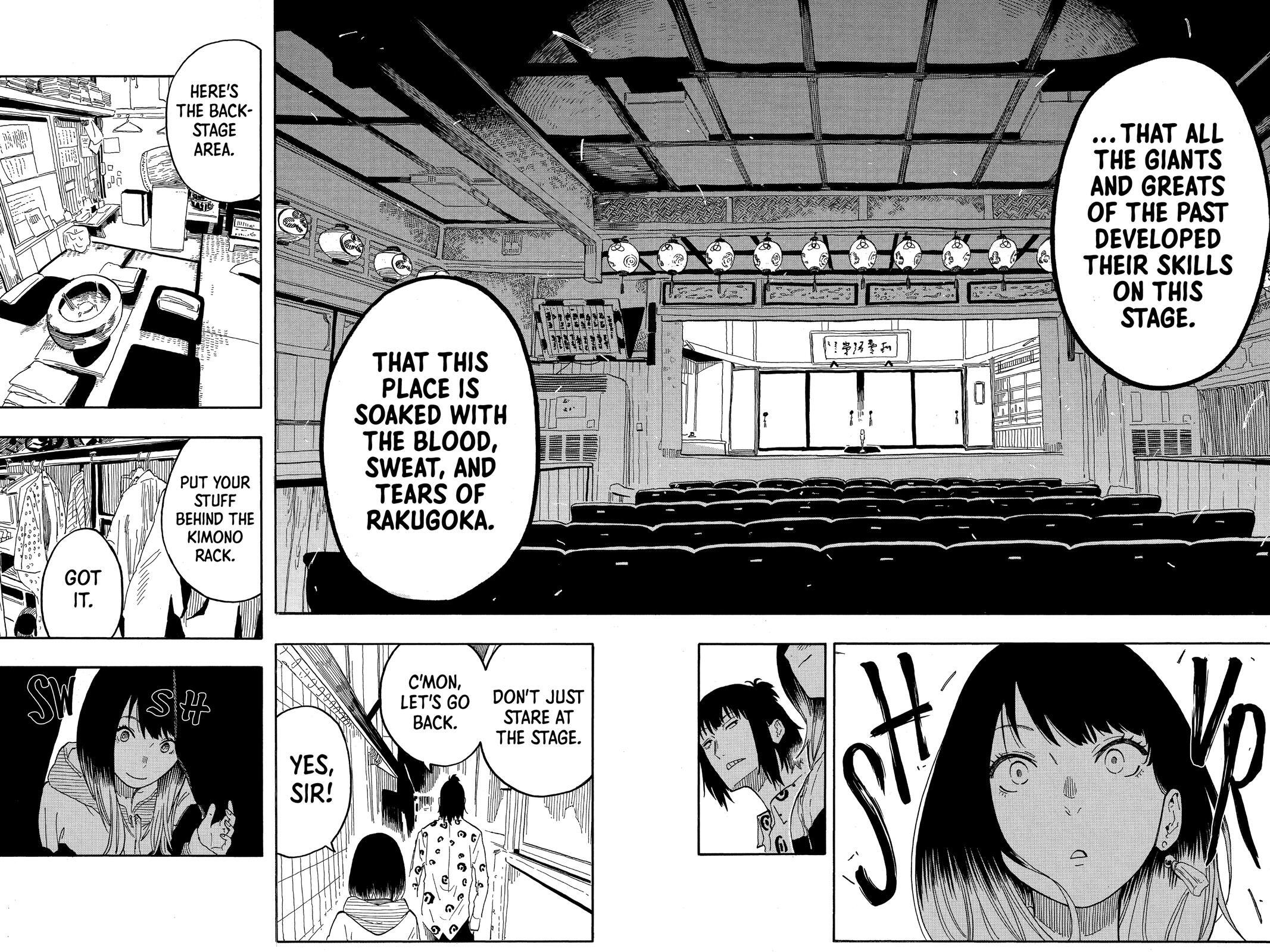 Read Akane banashi Manga Online