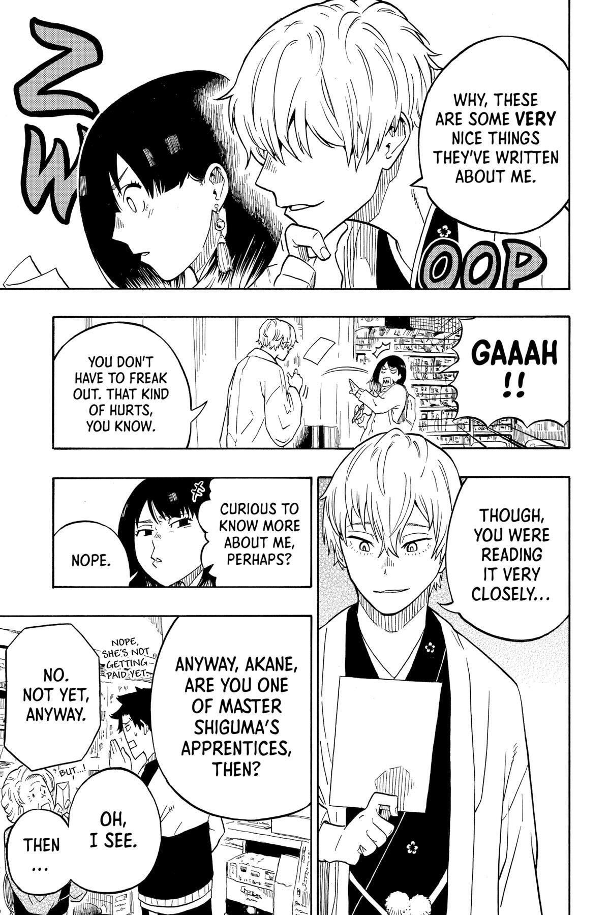 Read Akane banashi Manga Online