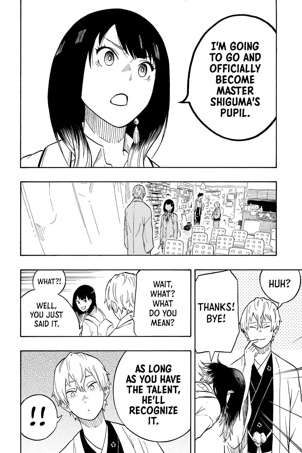 Read Akane banashi Manga Online