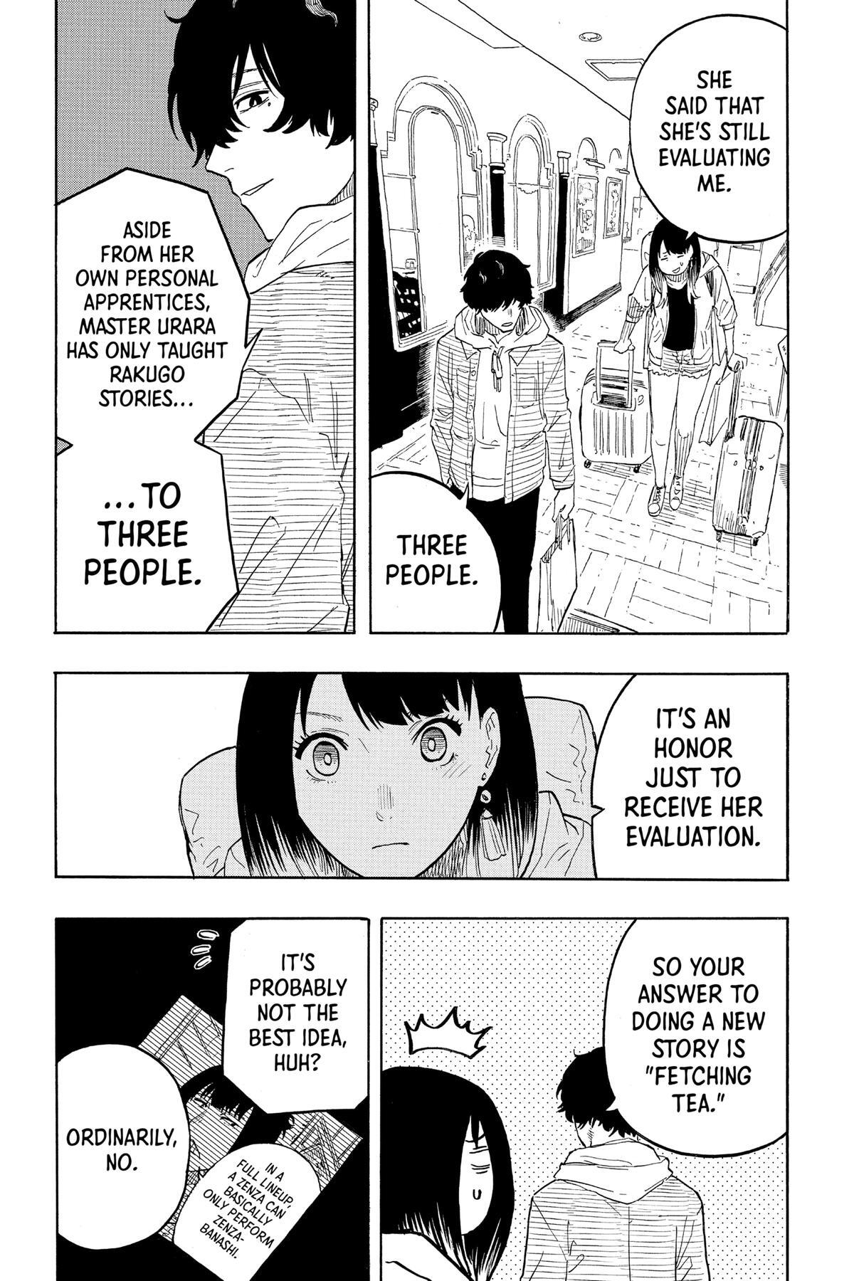 Read Akane banashi Manga Online