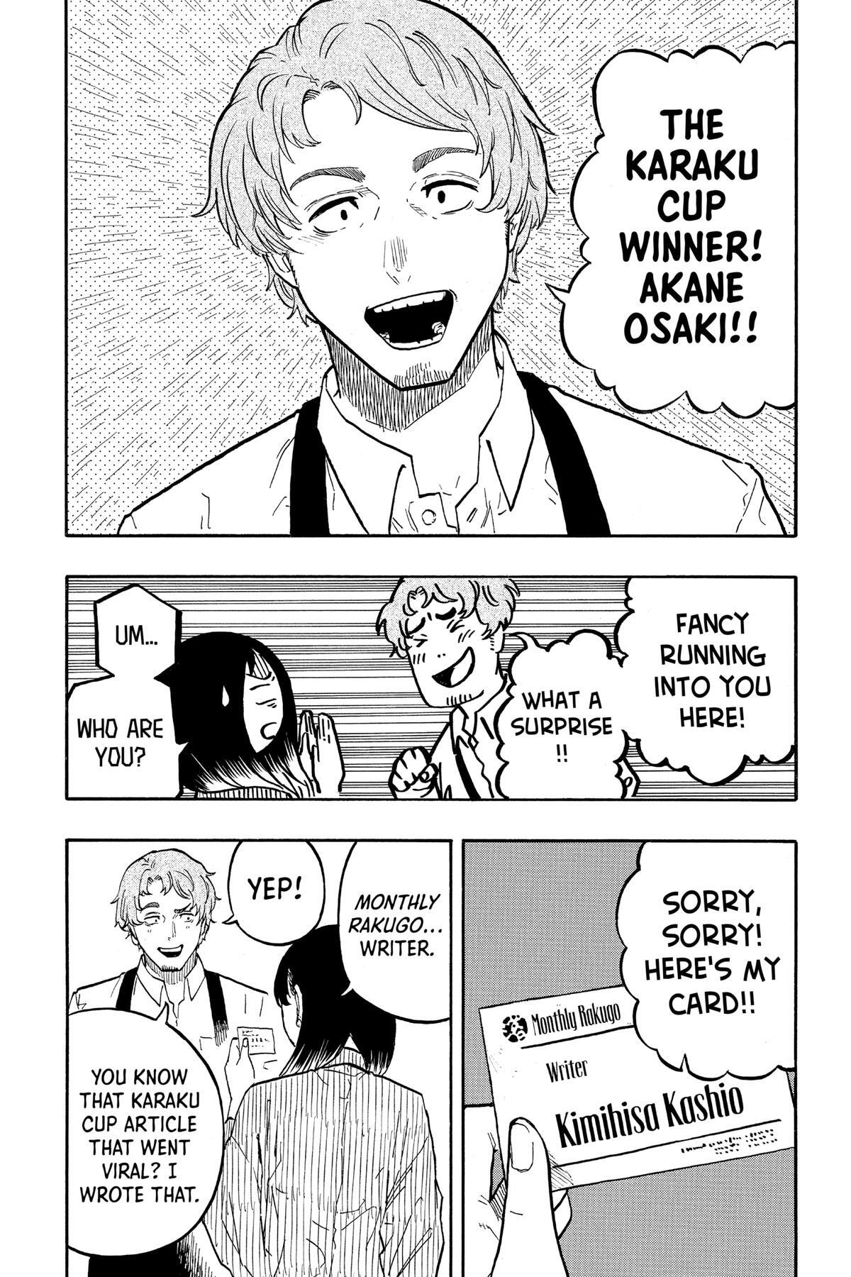 Read Akane banashi Manga Online