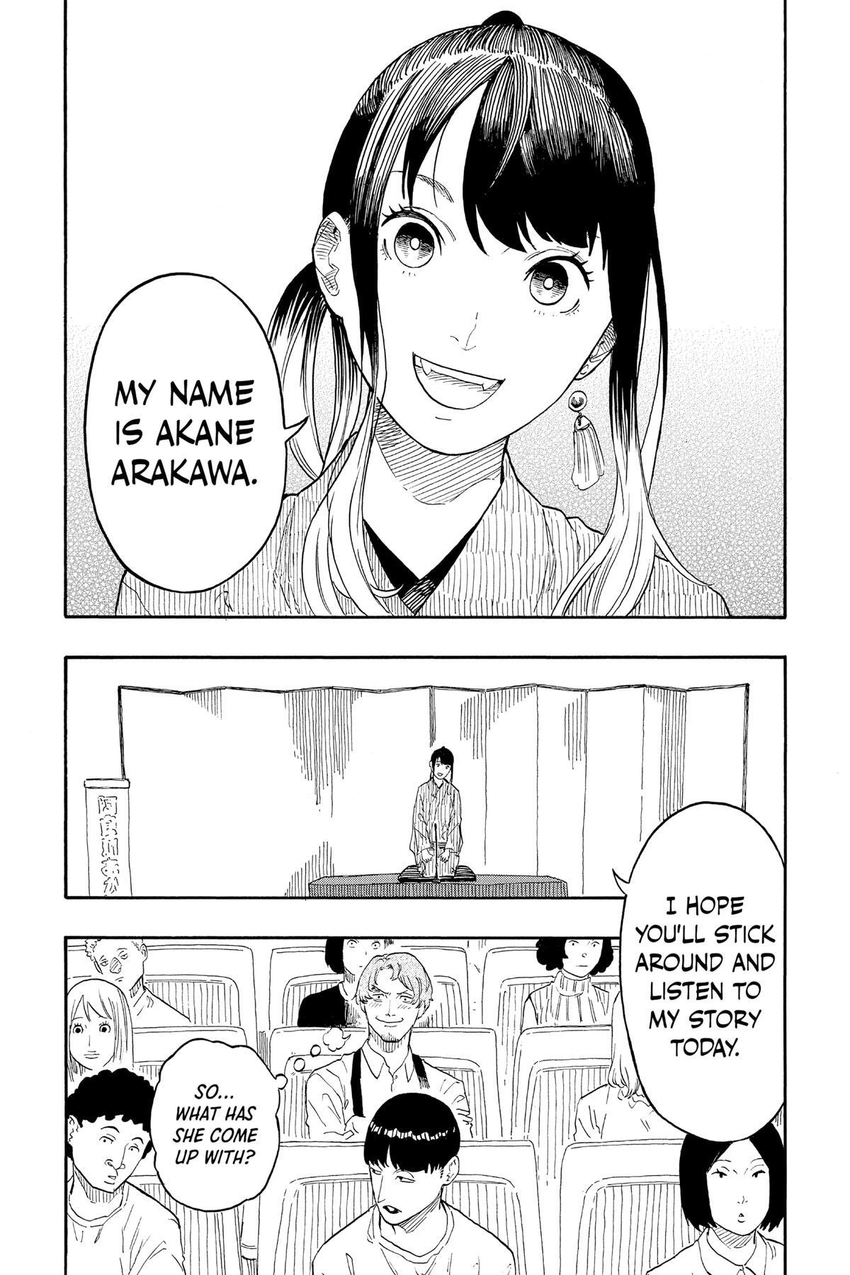Read Akane banashi Manga Online