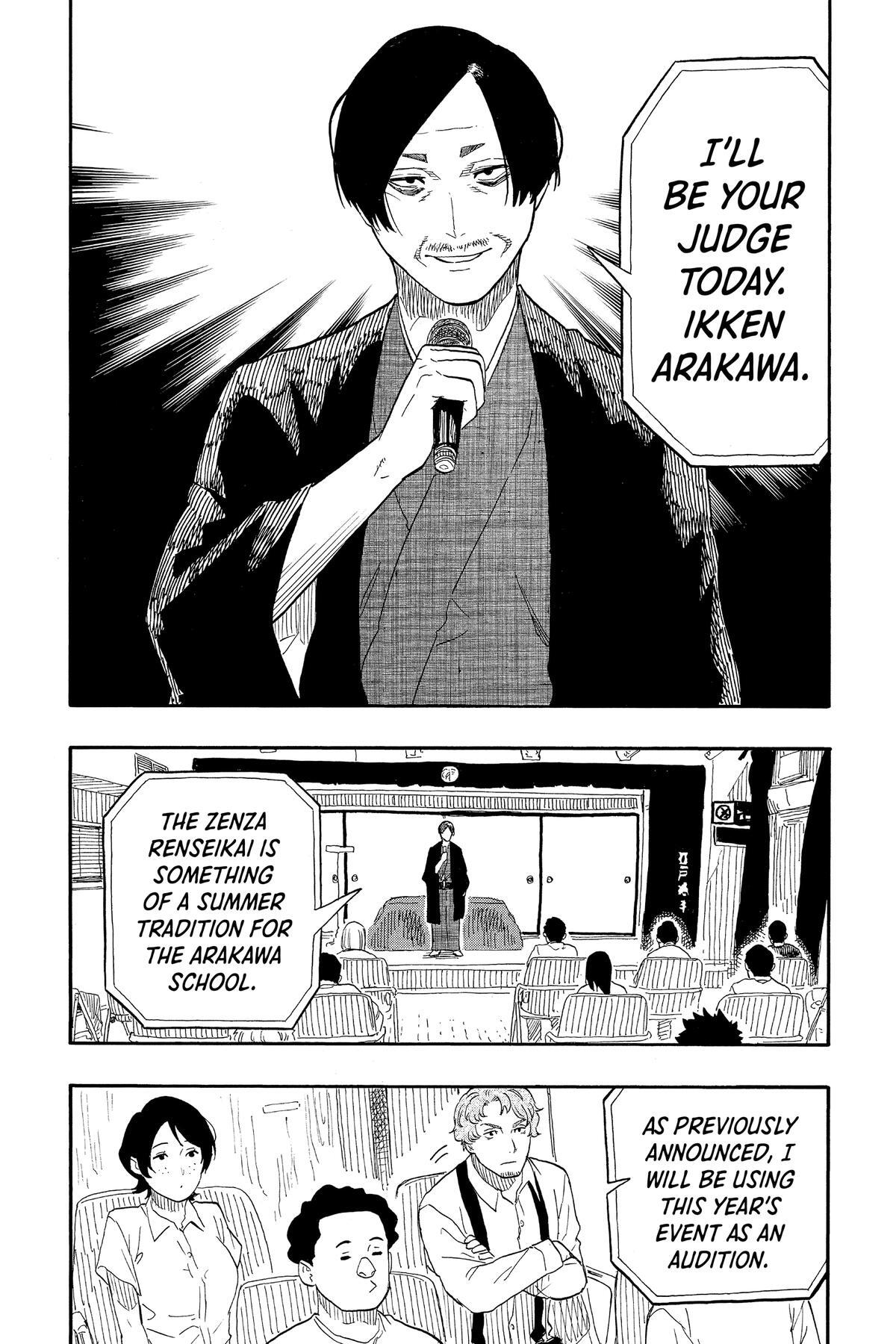 Read Akane banashi Manga Online