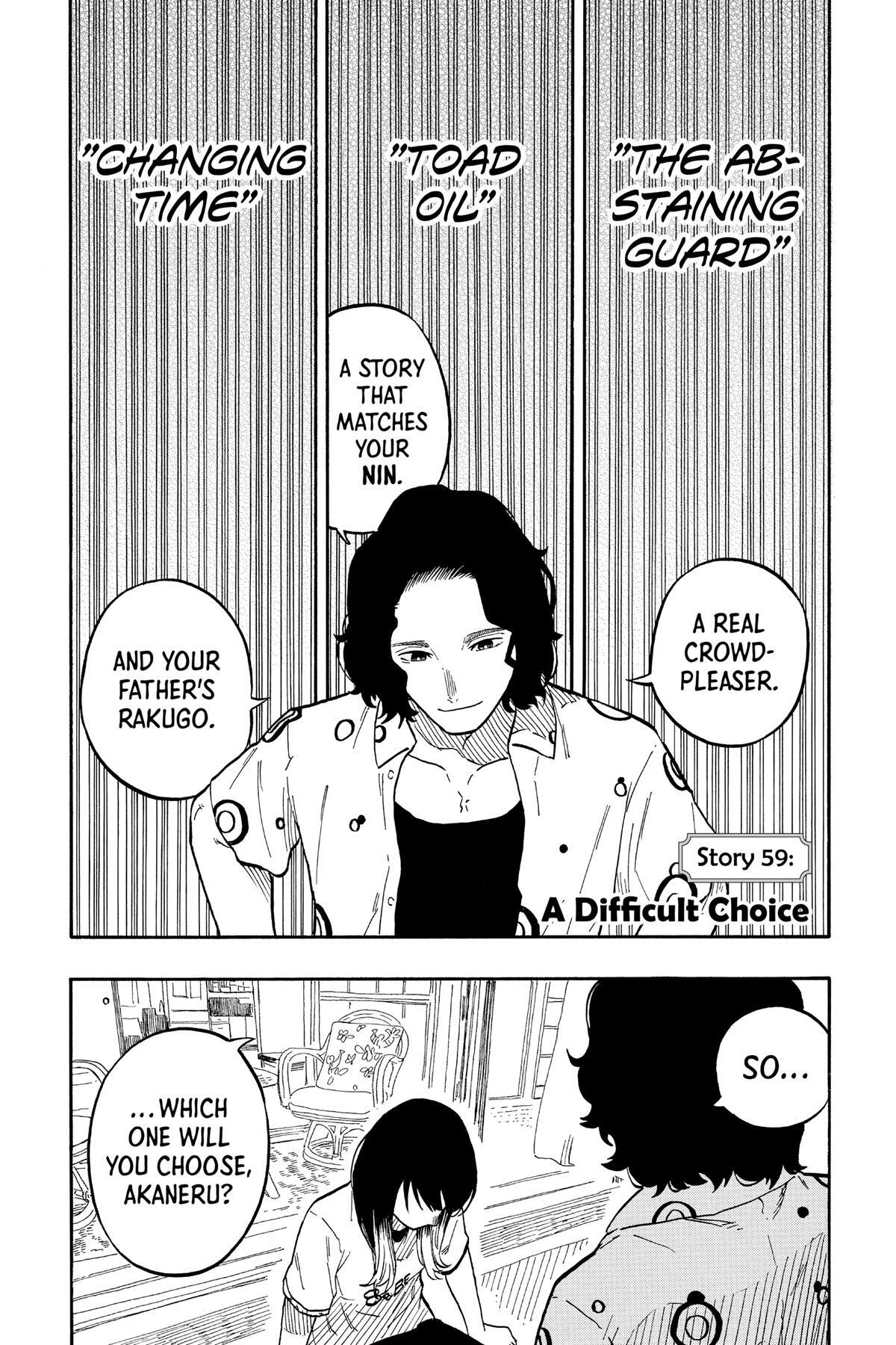 Read Akane banashi Manga Online