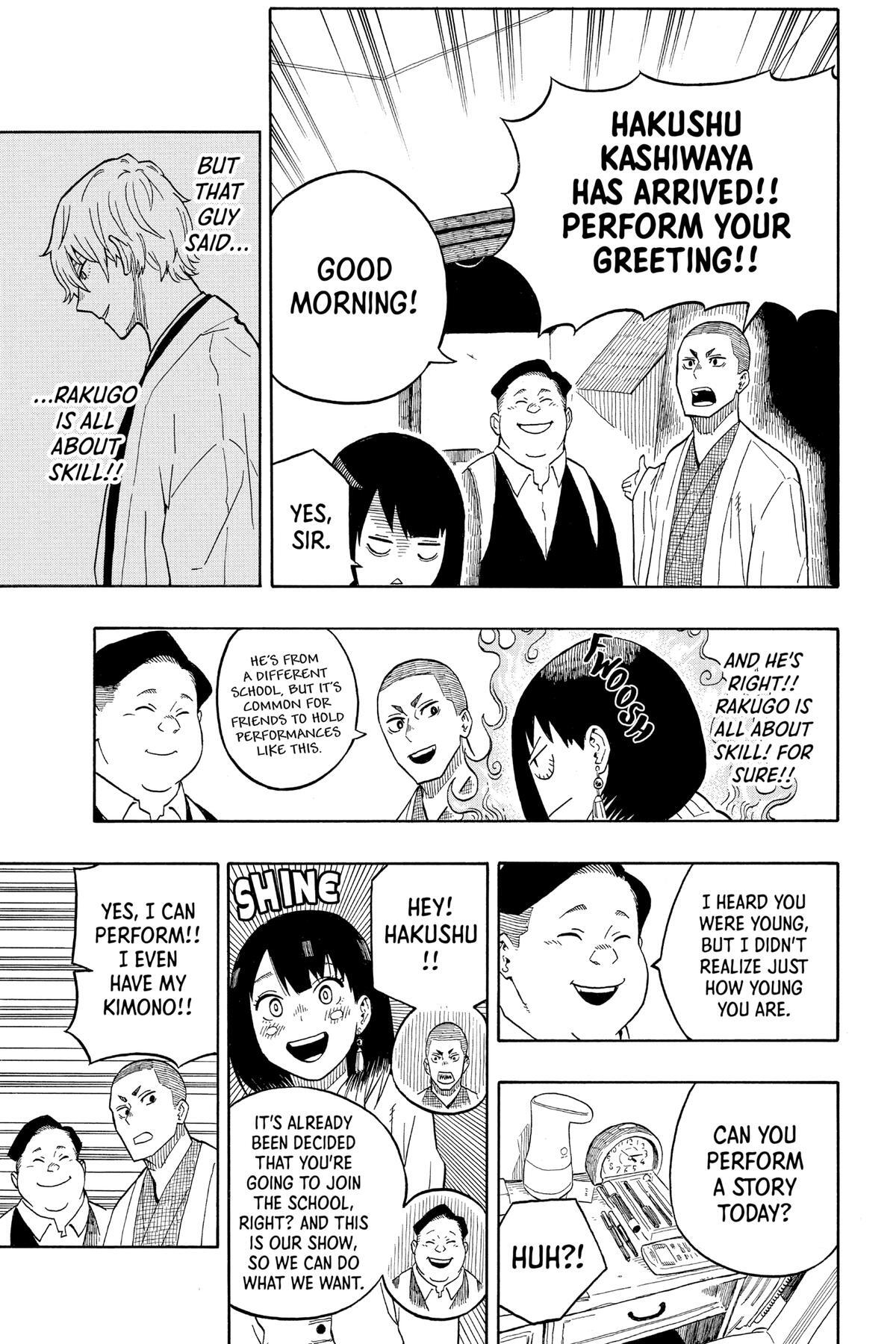Read Akane banashi Manga Online