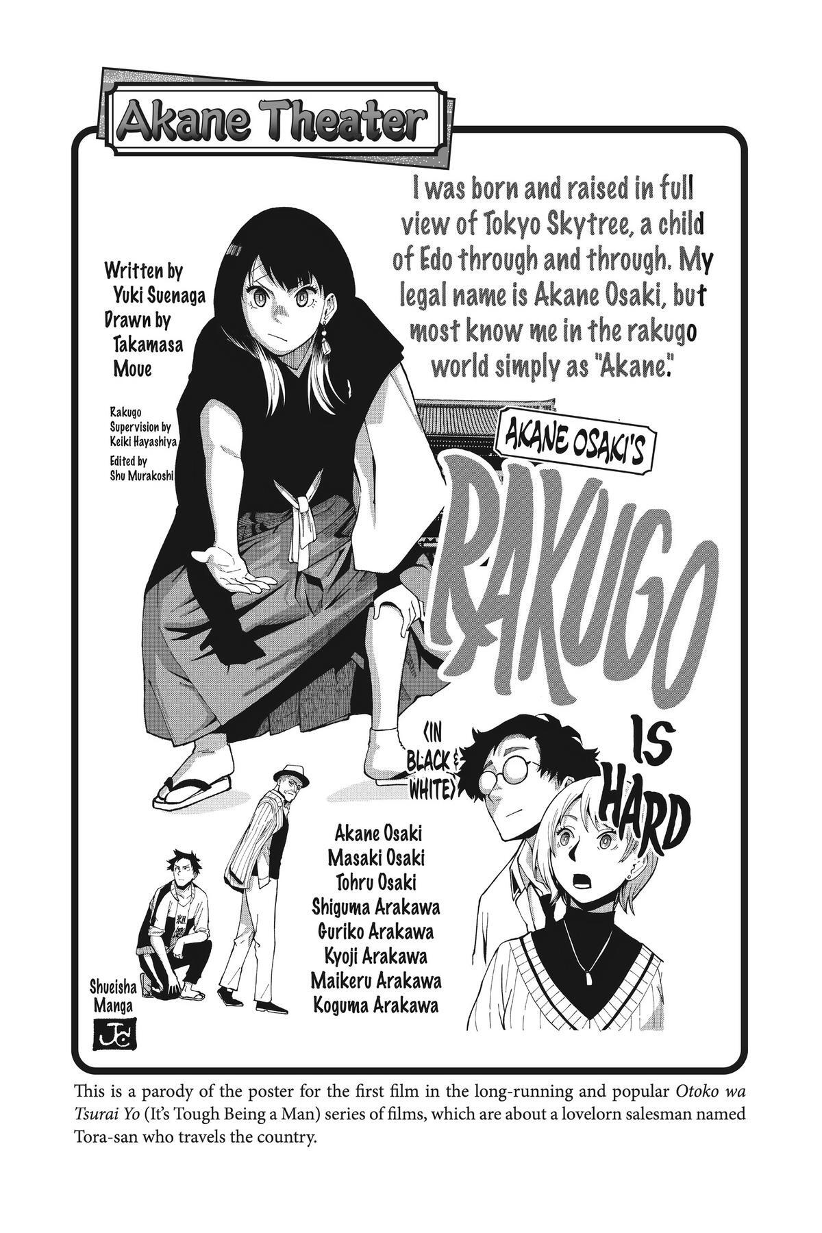 Read Akane banashi Manga Online