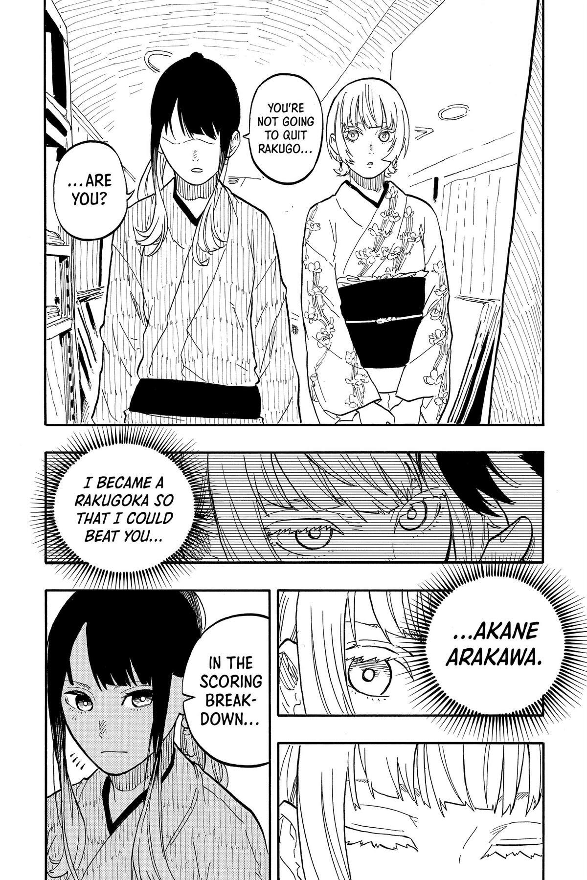 Read Akane banashi Manga Online