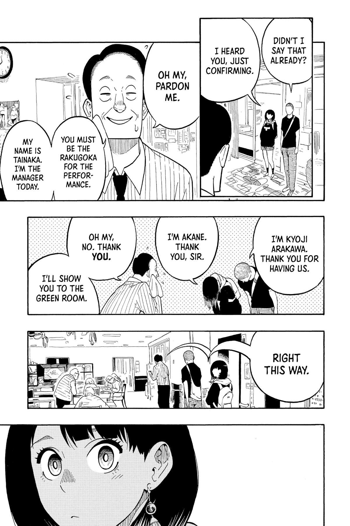 Read Akane banashi Manga Online