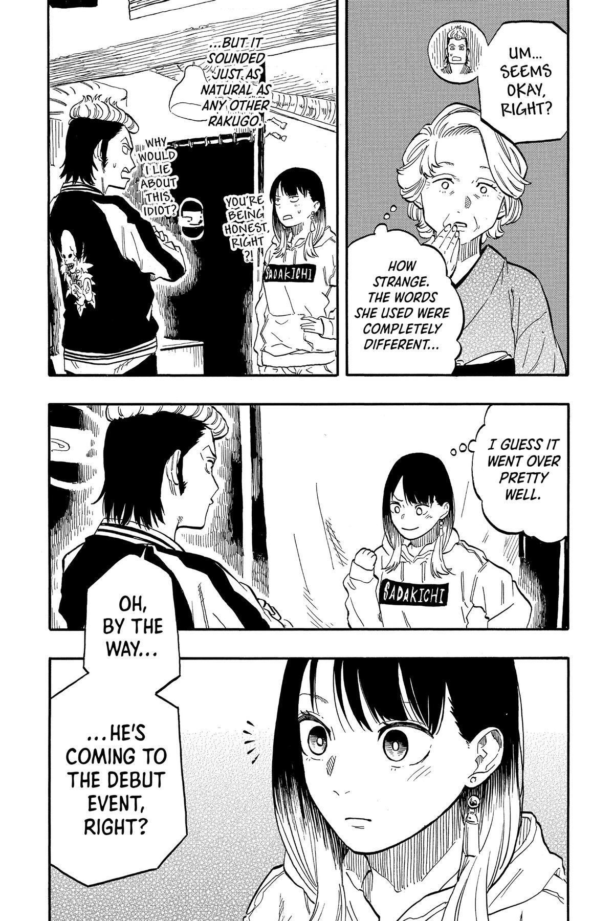 Read Akane banashi Manga Online