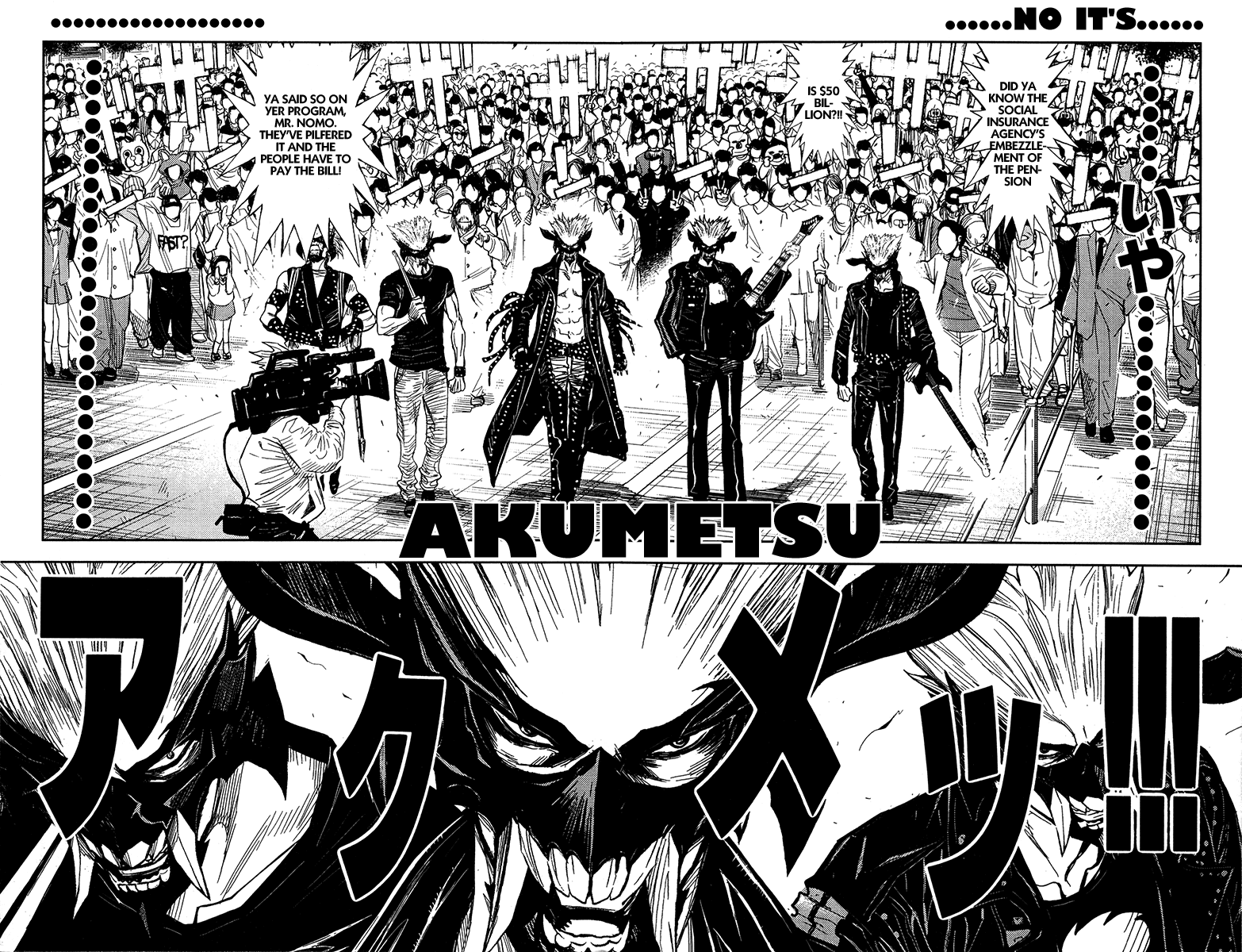 Read Akumetsu Manga Online