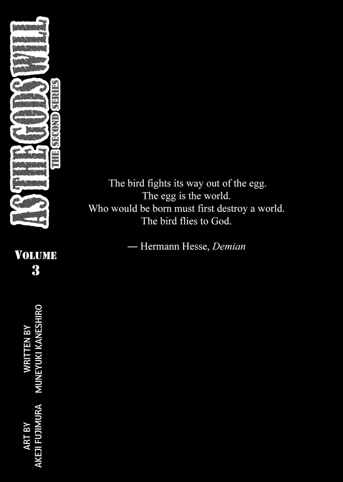 Read As The Gods Will - The Second Series Manga Online