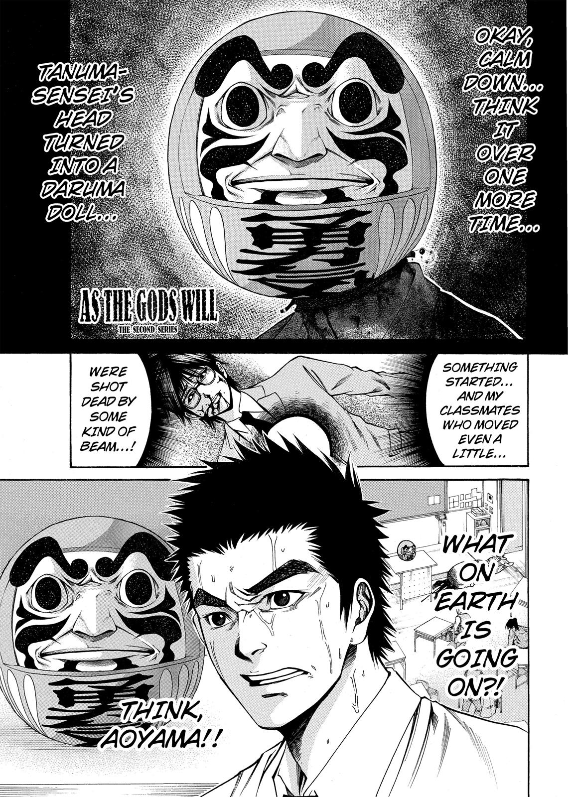 Read As The Gods Will - The Second Series Manga Online