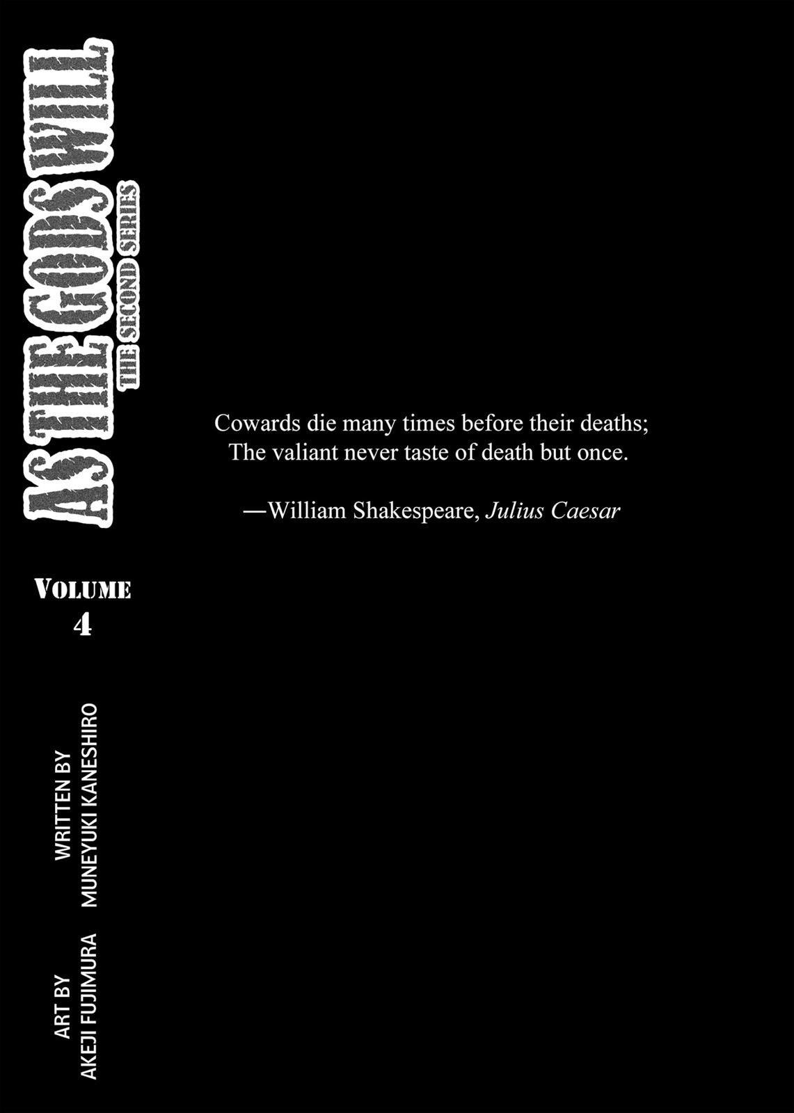 Read As The Gods Will - The Second Series Manga Online