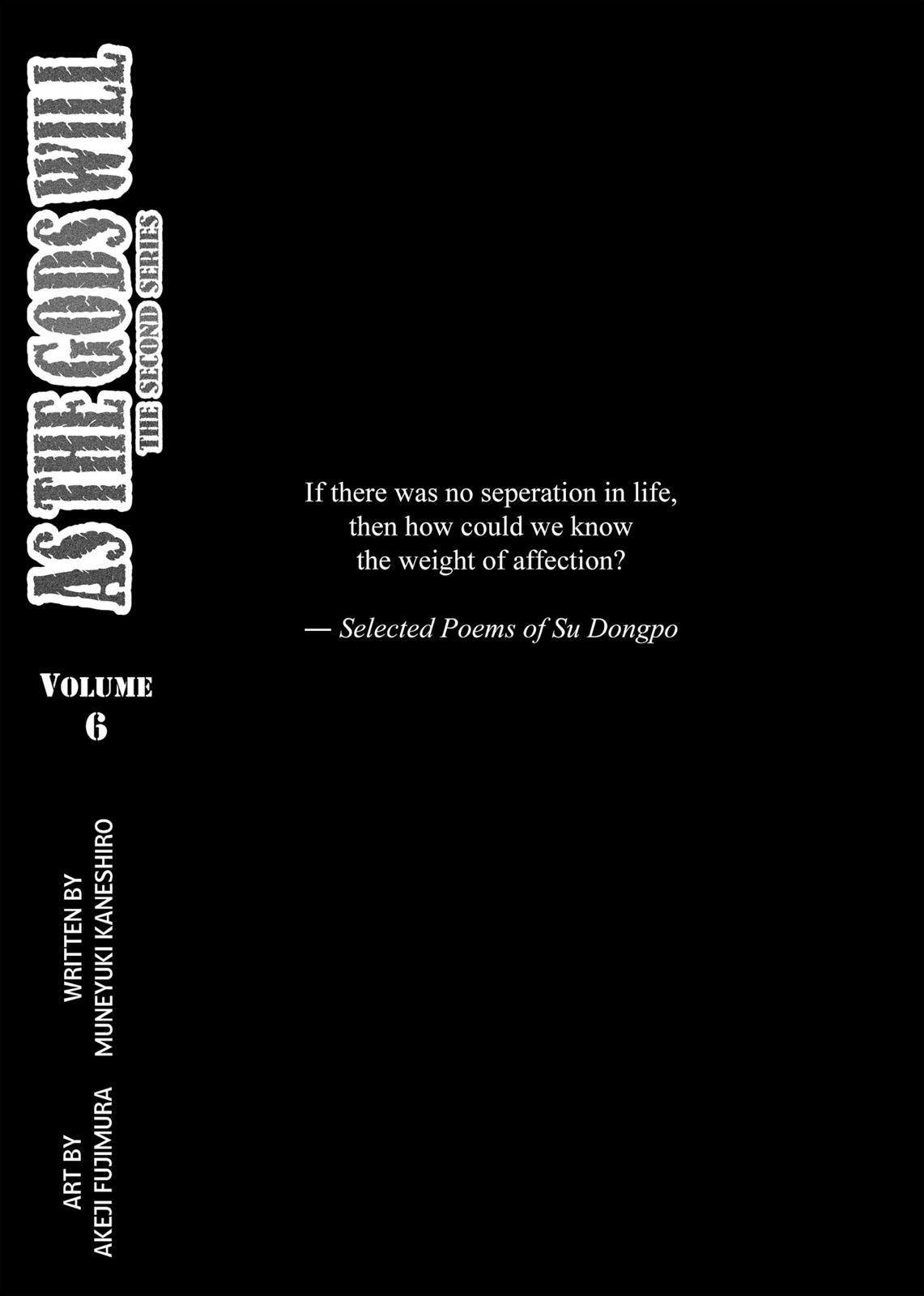 Read As The Gods Will - The Second Series Manga Online