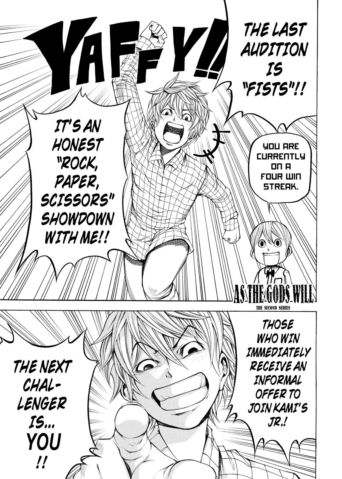 Read As The Gods Will - The Second Series Manga Online