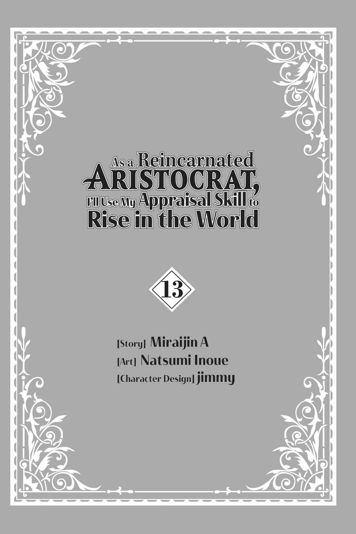 Read As a Reincarnated Aristocrat, I'll Use My Appraisal Skill to Rise in the World Manga Online